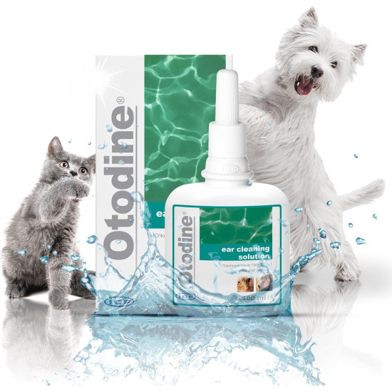 Otodine ICF – soluție auriculară pentru câini și pisici, 100 ml